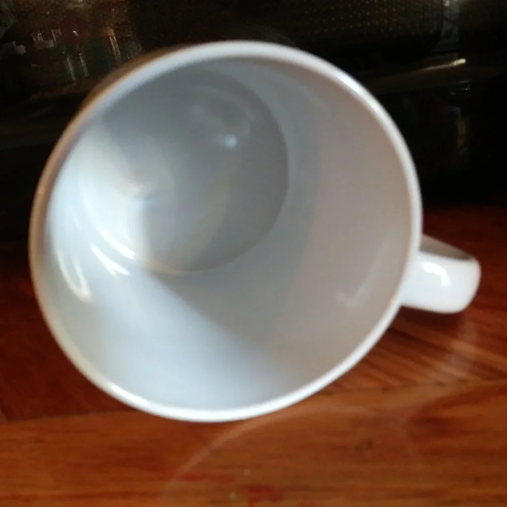 M & M’s M&M Coffee Mug Large Yellow & White